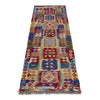 Vegetable Kilim Runner 2' 1" x 6' 10" (ft)- No. R40086