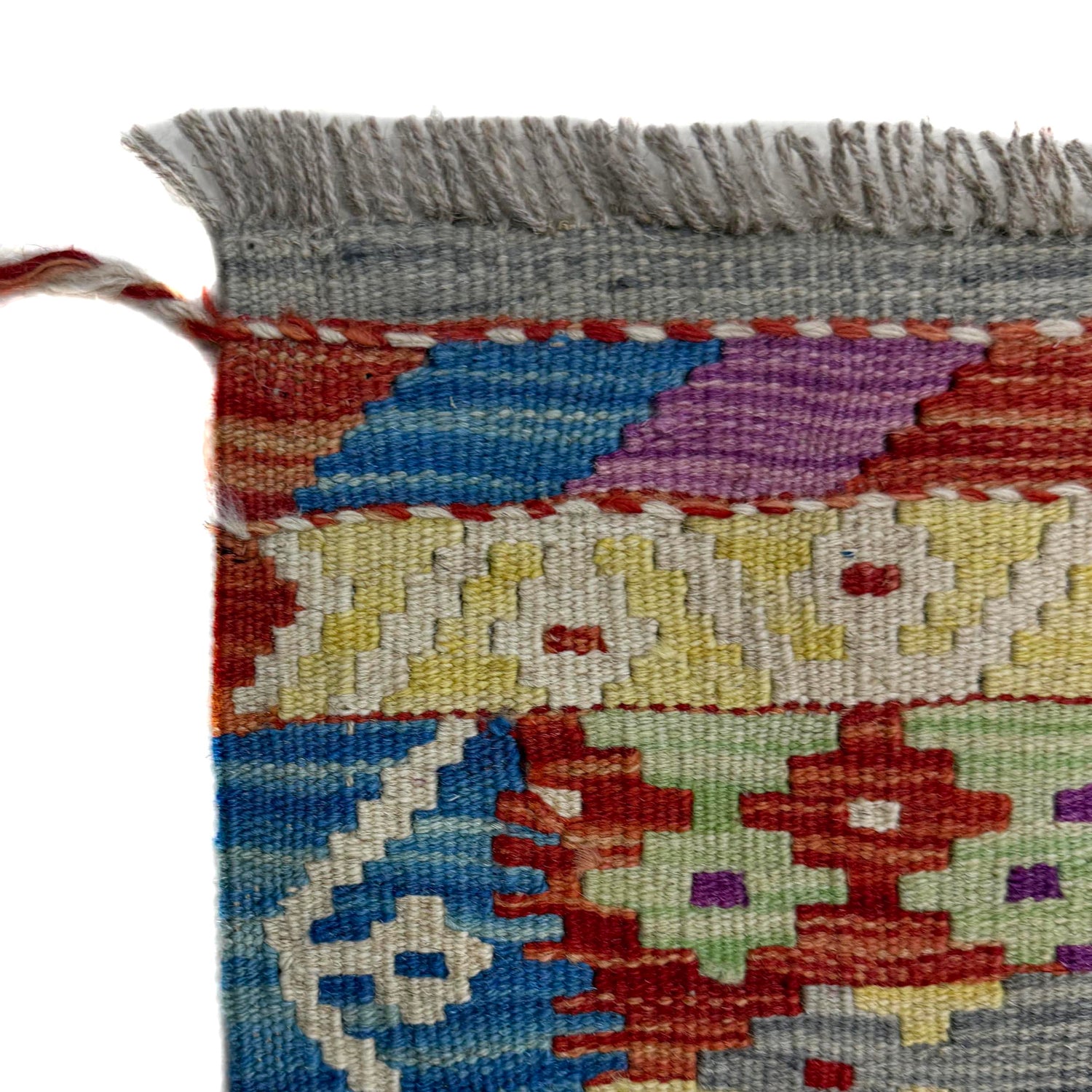 Vegetable Kilim Runner 2' 1" x 6' 10" (ft)- No. R40086