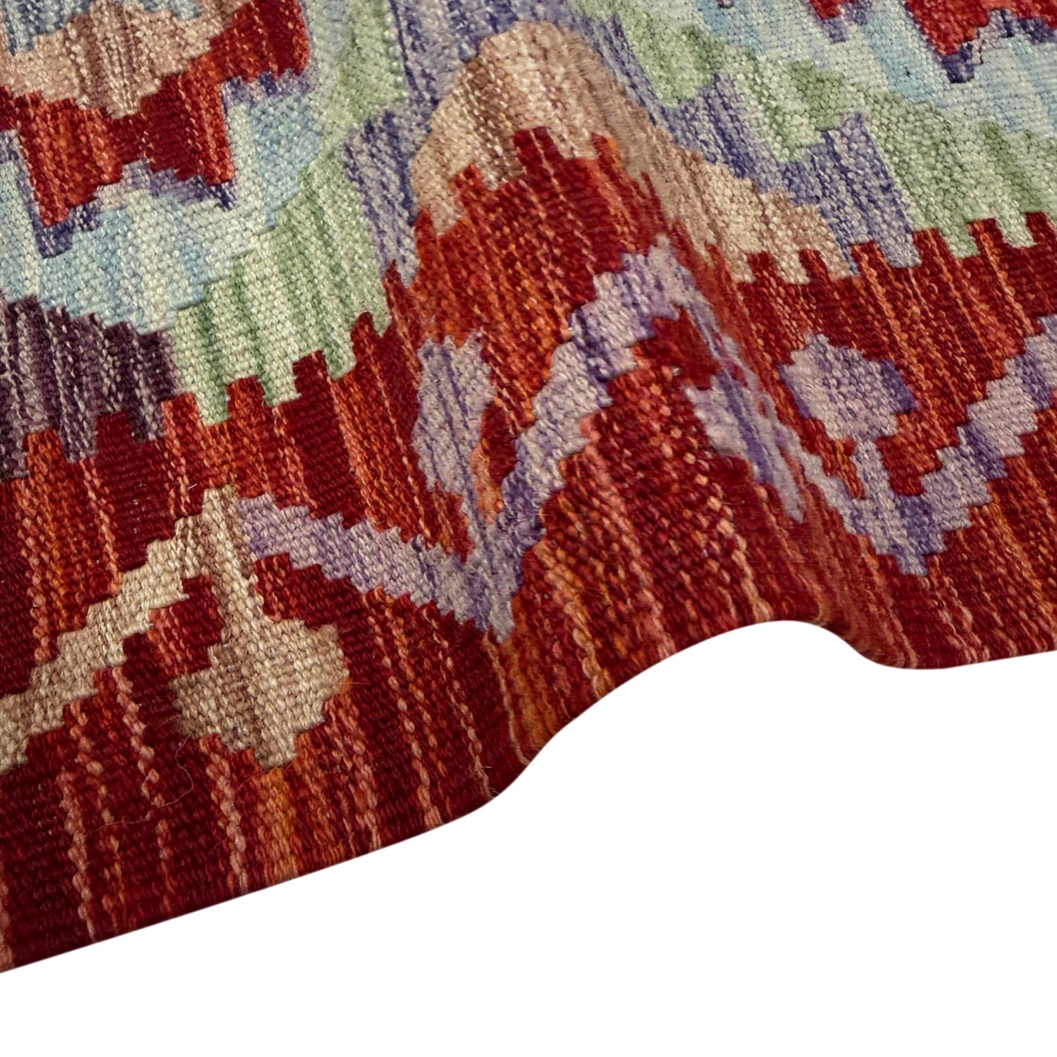 Vegetable Kelim Runner 1' 11" x 6' 7" (ft)- No. R40089