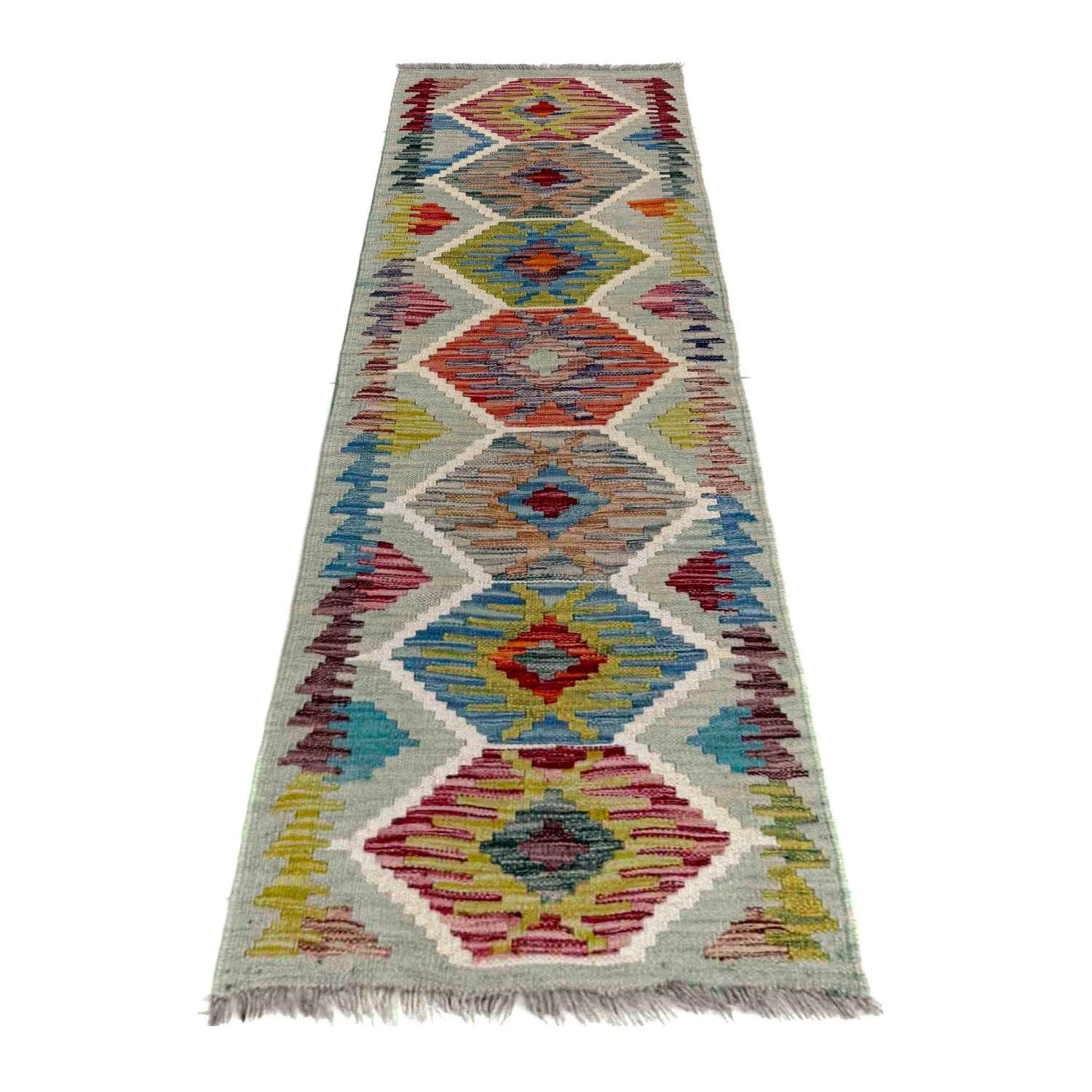 Vegetable Kelim Runner 1' 8" x 4' 9" (ft)- No. R40090