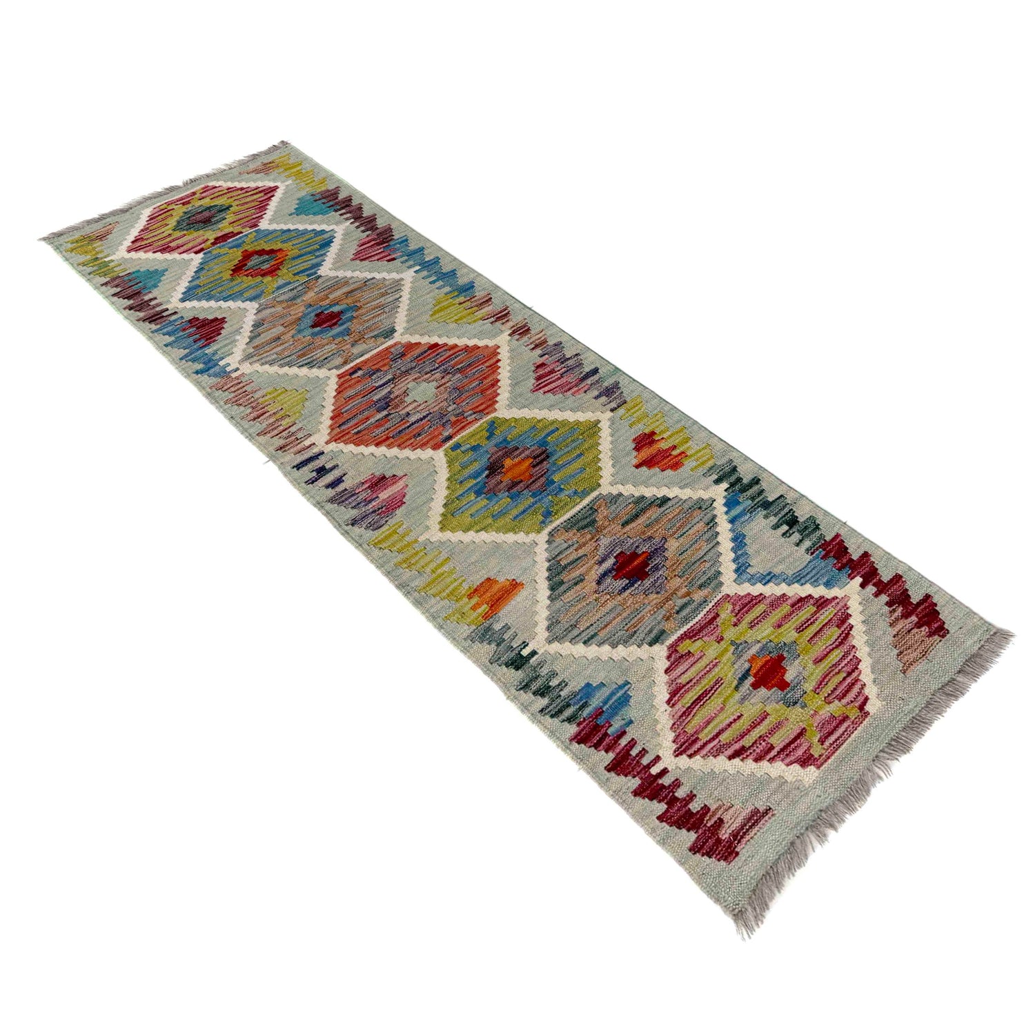 Vegetable Kelim Runner 1' 8" x 4' 9" (ft)- No. R40090