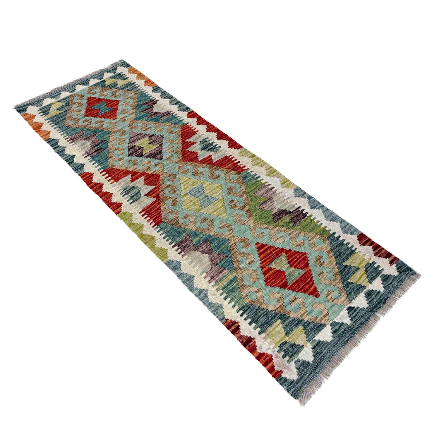 Vegetable Kelim Runner 1' 9" x 4' 11" (ft)- No. R40091