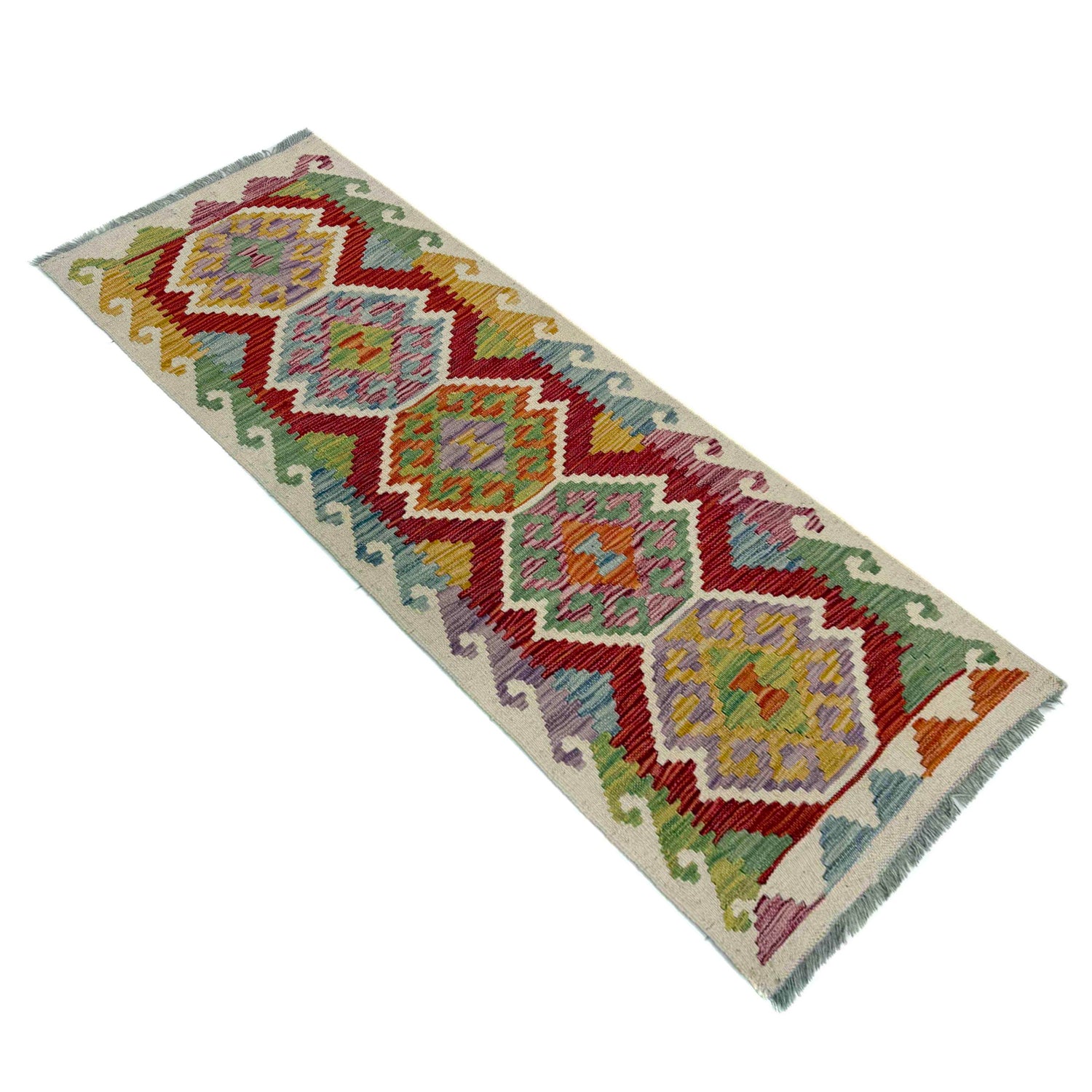 Vegetable Kelim Runner 1' 10" x 4' 11" (ft)- No. R40092