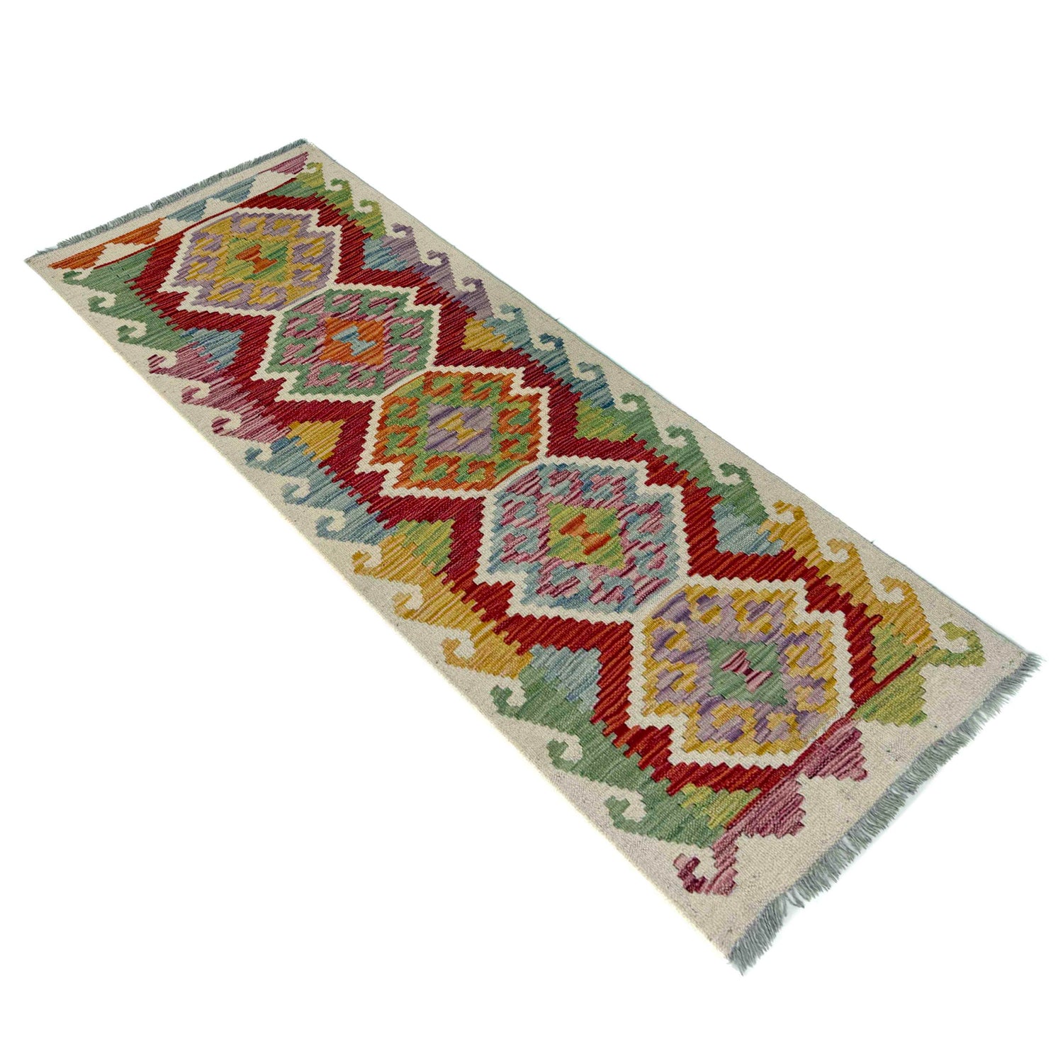 Vegetable Kelim Runner 1' 10" x 4' 11" (ft)- No. R40092