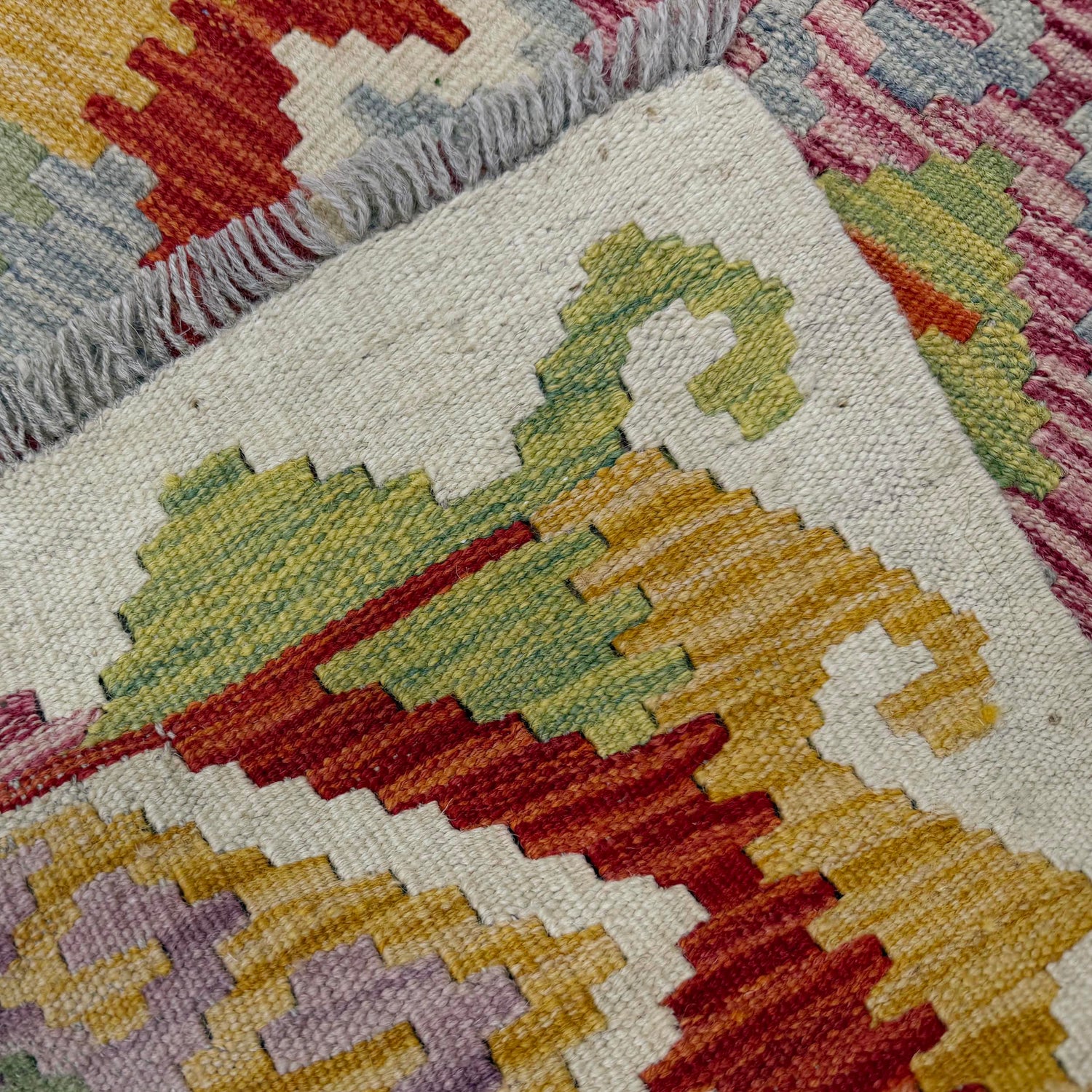 Vegetable Kelim Runner 1' 10" x 4' 11" (ft)- No. R40092
