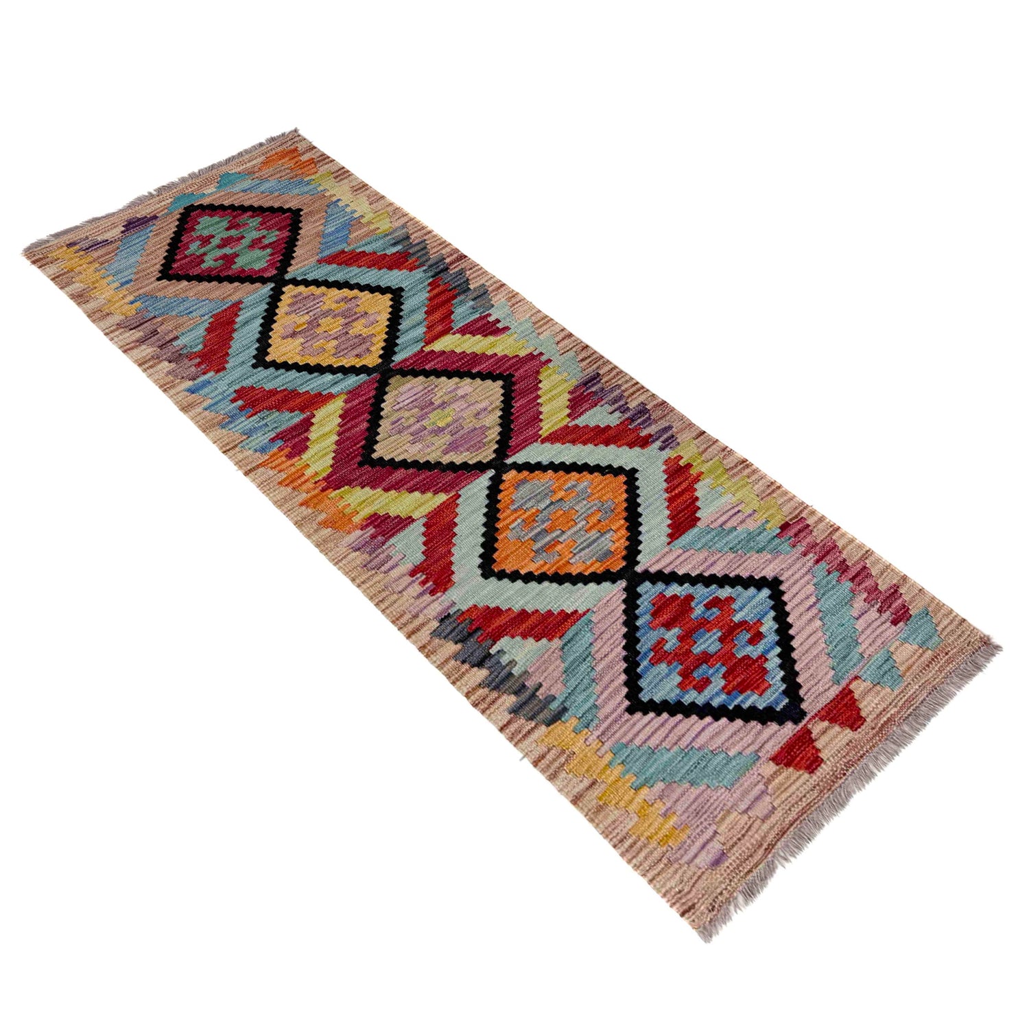 Vegetable Kelim Runner 1' 8" x 4' 11" (ft)- No. R40093