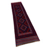 Red Mashwani Short Runner 2' 3" x 8' 5" (ft) - No. R40166