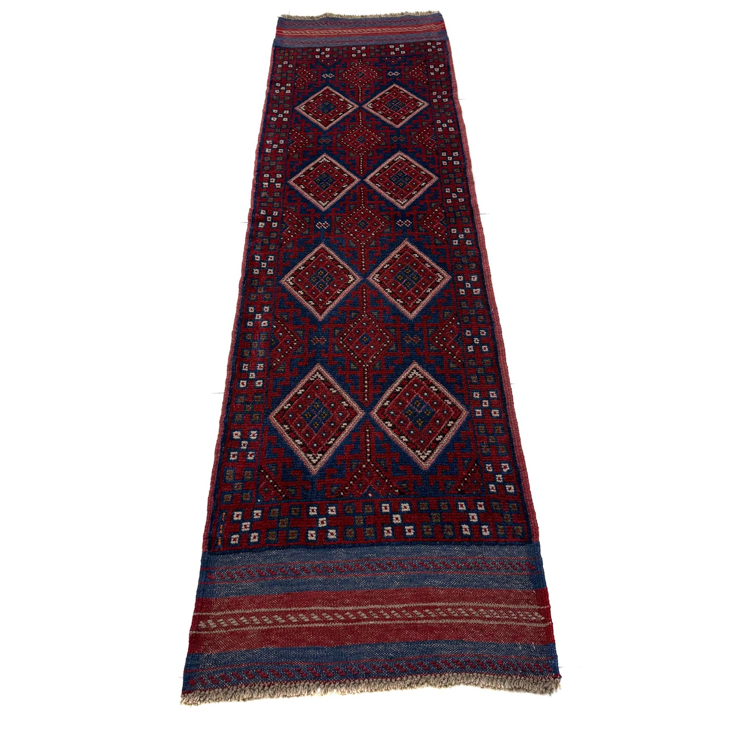Multi Color Mashwani Short Runner 2' 2" x 7' 11" (ft) - No. R40168