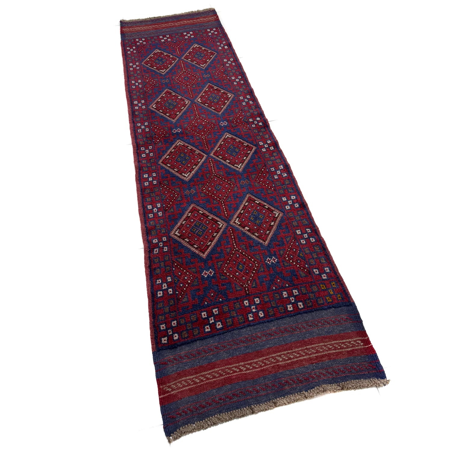 Multi Color Mashwani Short Runner 2' 2" x 7' 11" (ft) - No. R40168