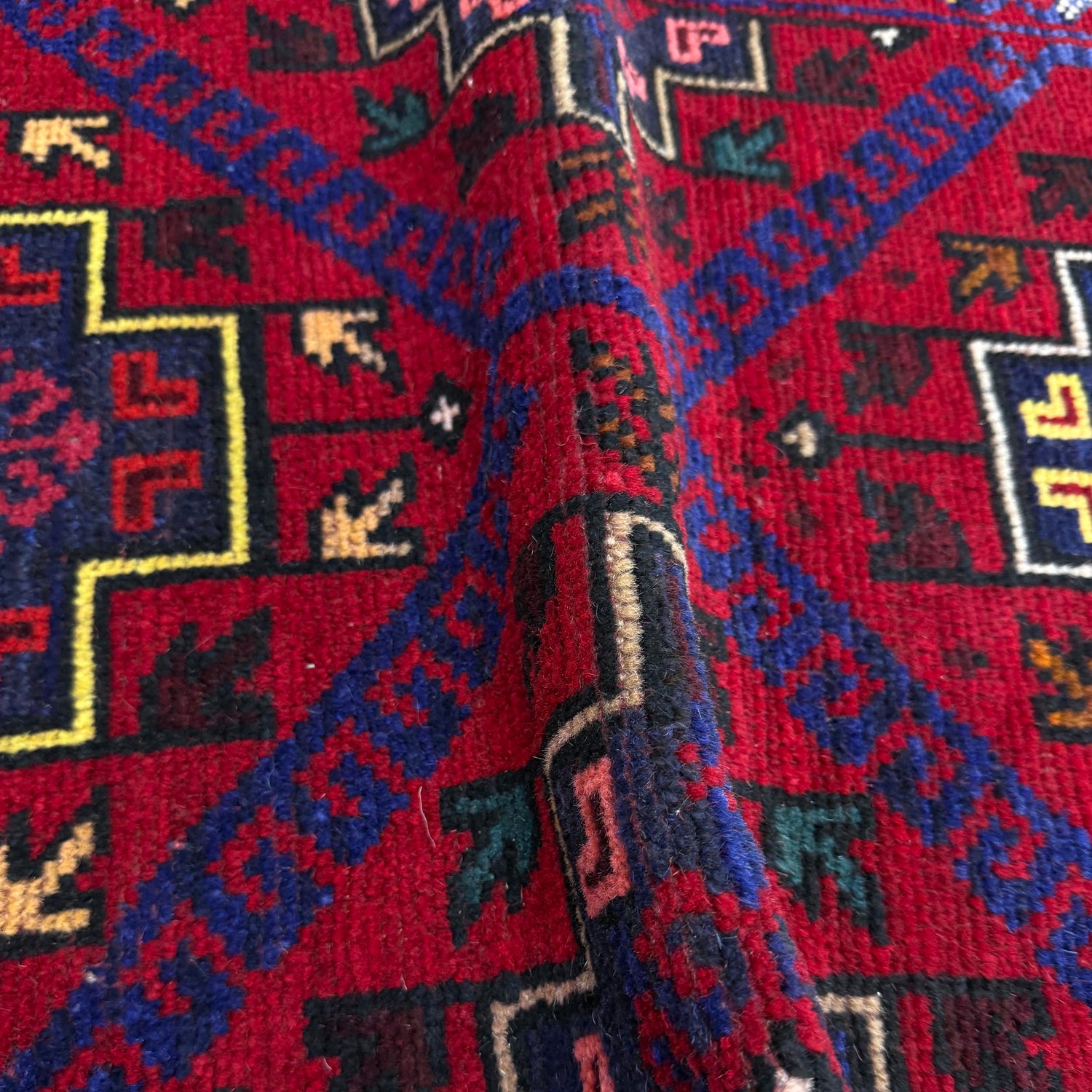 Multi Color Mashwani Short Runner 2' 0" x 8' 0" (ft) - No. R40169