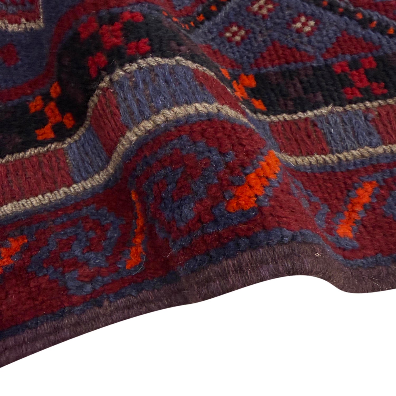 Multi Color Mashwani Short Runner 2' 1" x 8' 3" (ft) - No. R40170