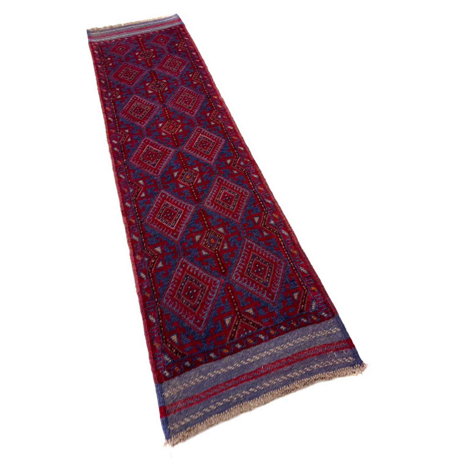Multi Color Mashwani Short Runner 2' 1" x 7' 9" (ft) - No. R40174