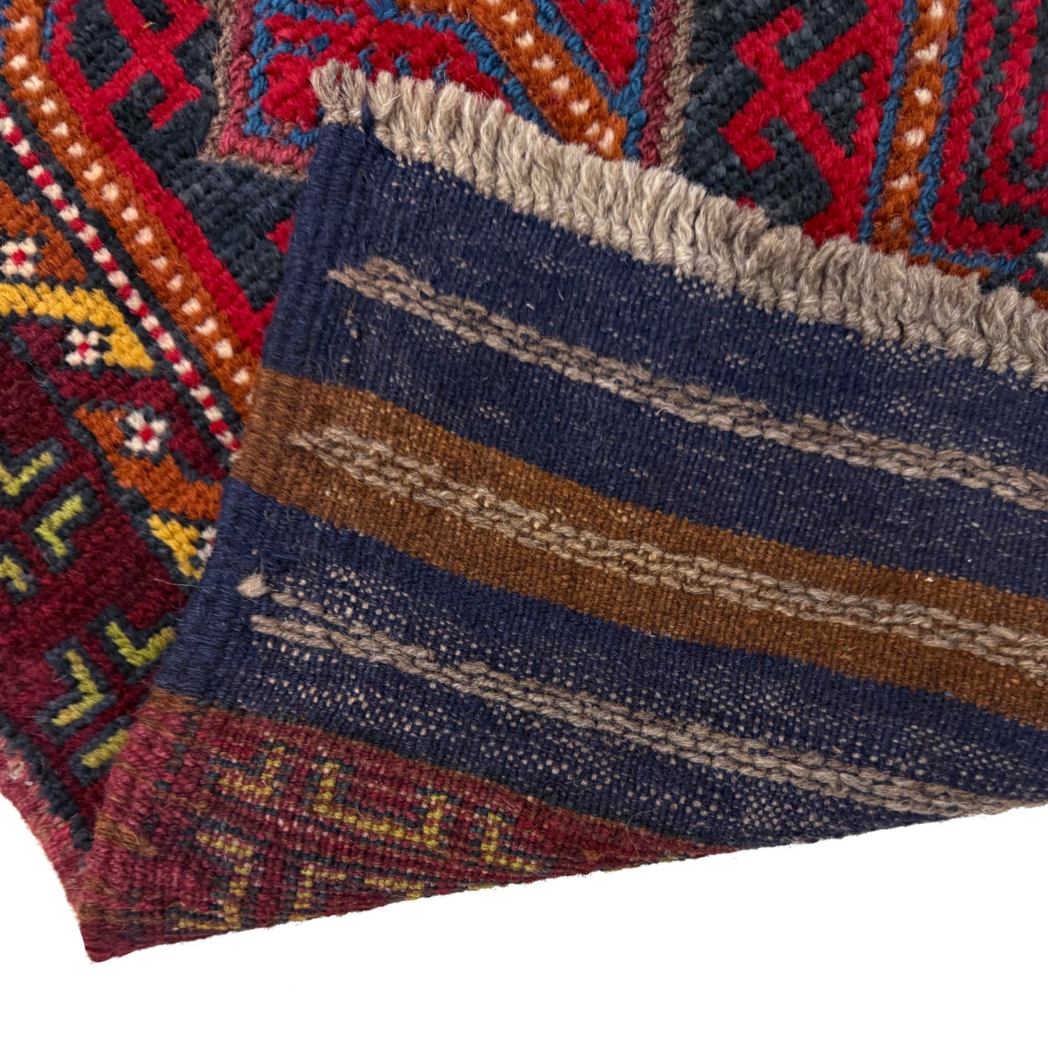 Multi Color Mashwani Short Runner 1' 11" x 8' 3" (ft) - No. R40175
