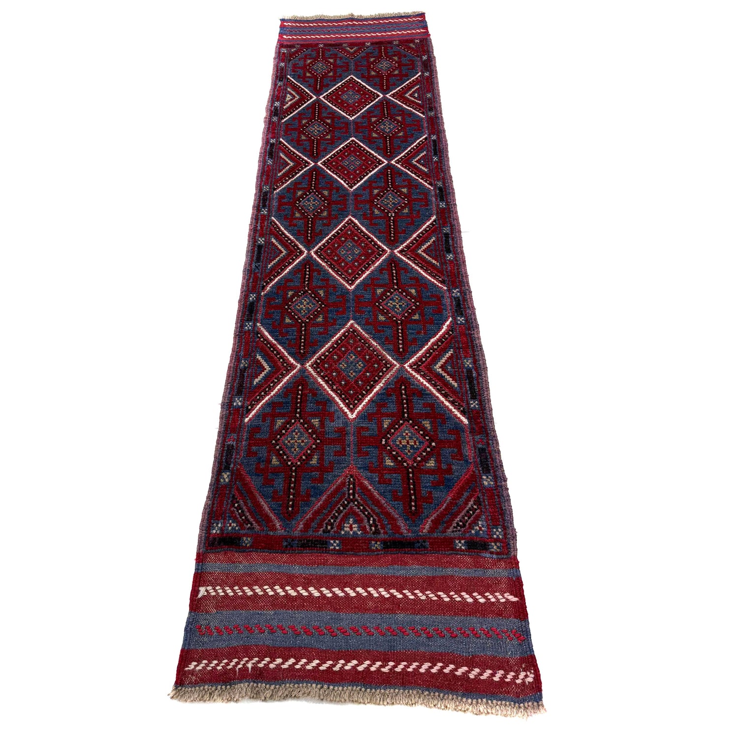 Multi Color Mashwani Short Runner 2' 0" x 7' 9" (ft) - No. R40176