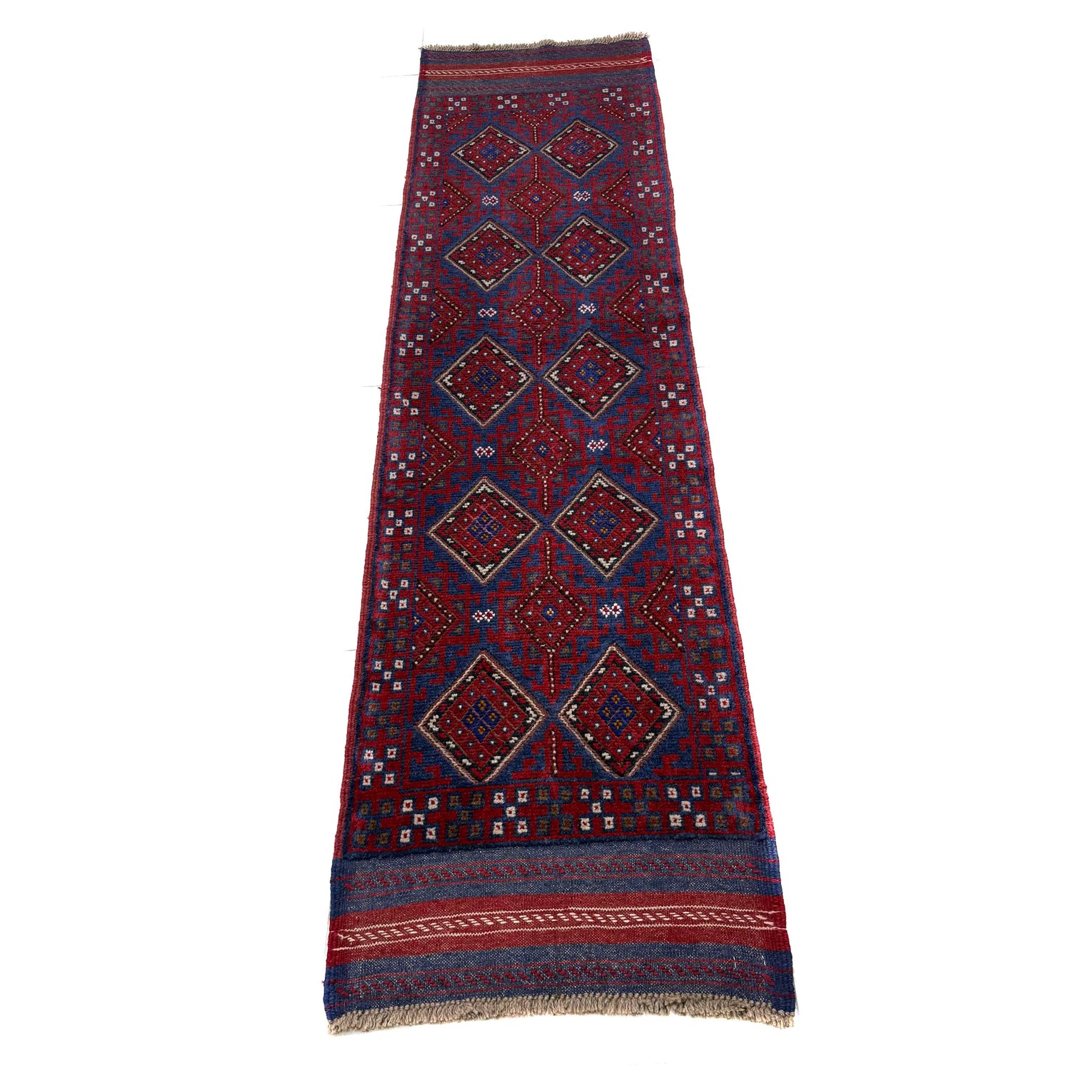 Multi Color Mashwani Short Runner 2' 0" x 7' 11" (ft) - No. R40178