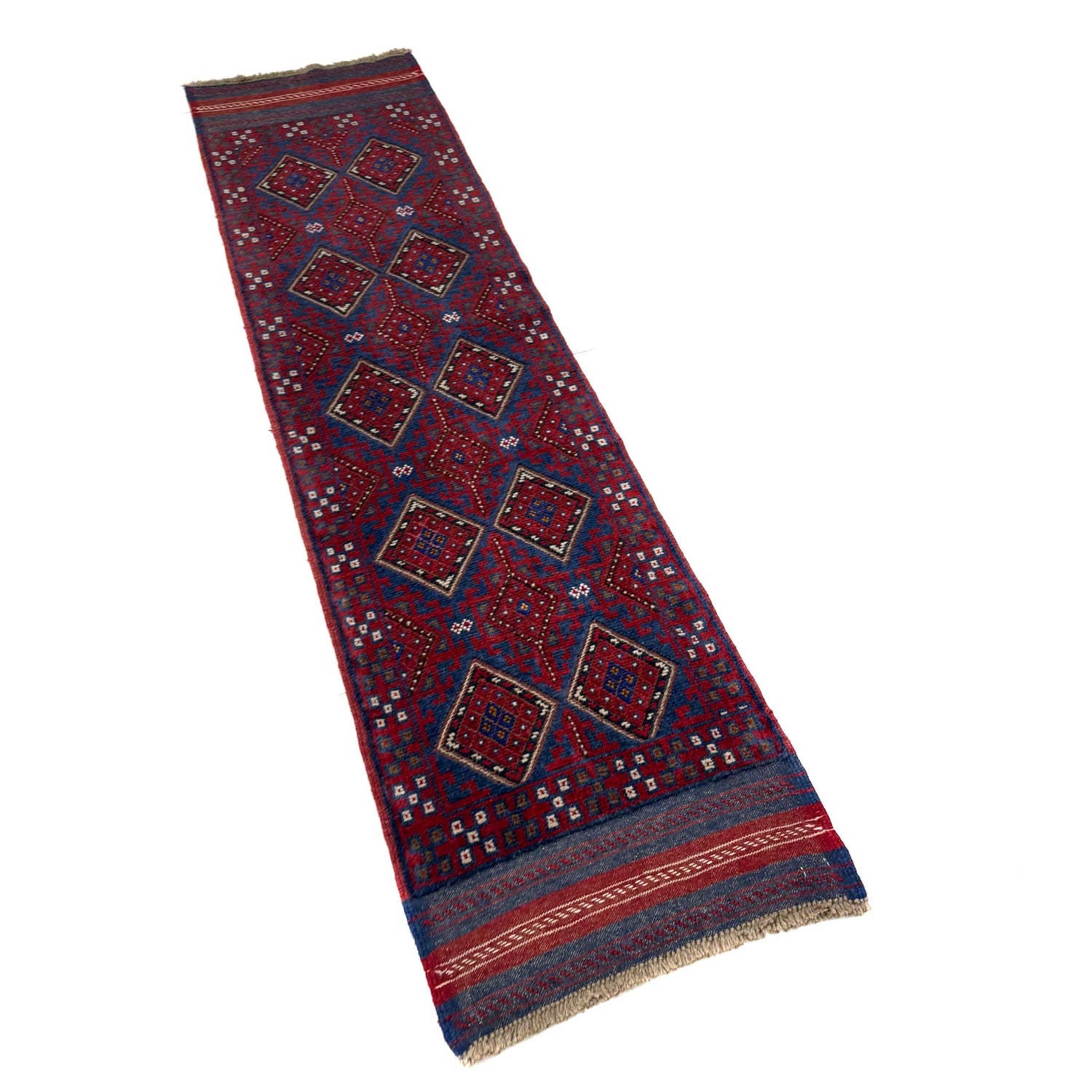 Multi Color Mashwani Short Runner 2' 0" x 7' 11" (ft) - No. R40178