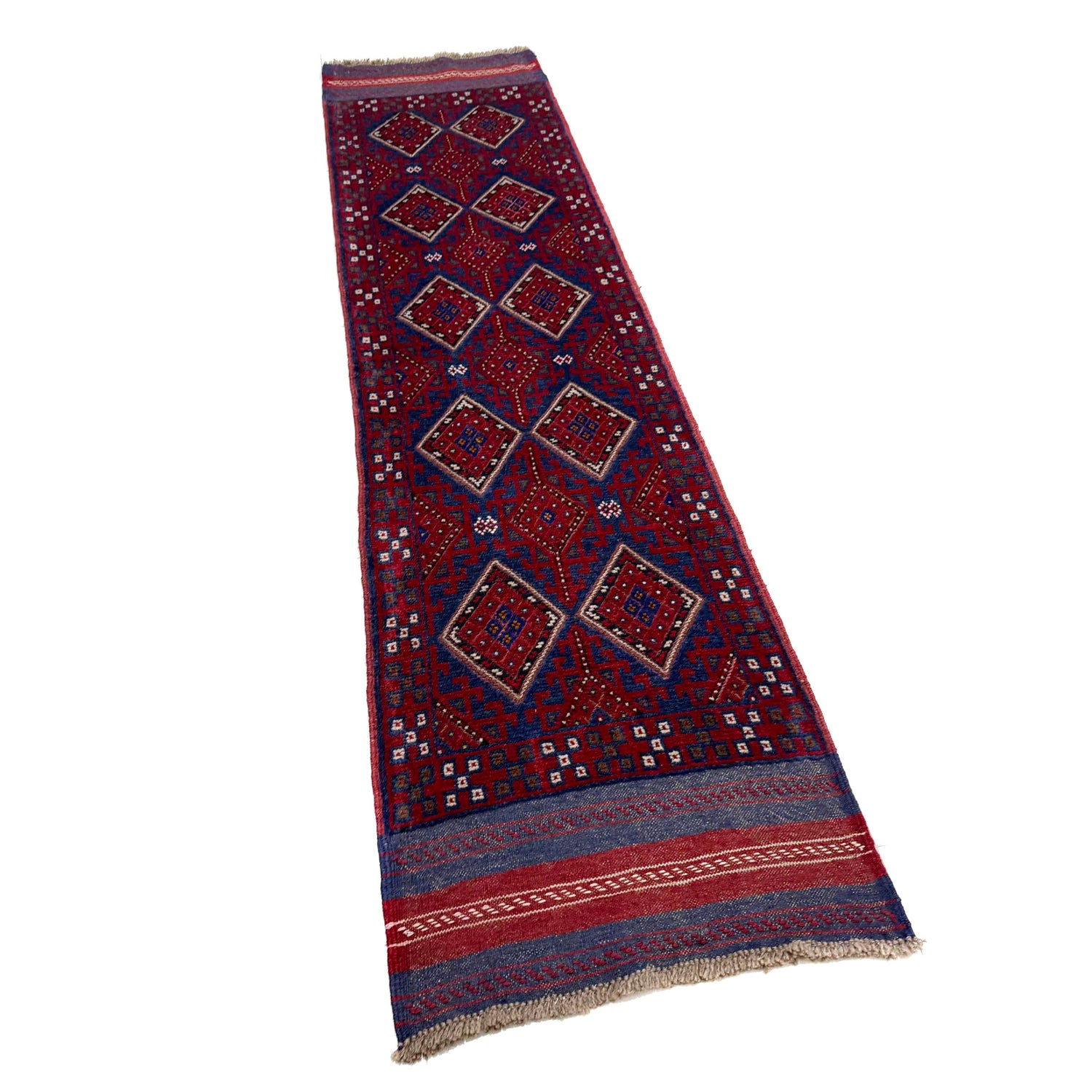 Multi Color Mashwani Short Runner 2' 0" x 7' 11" (ft) - No. R40178