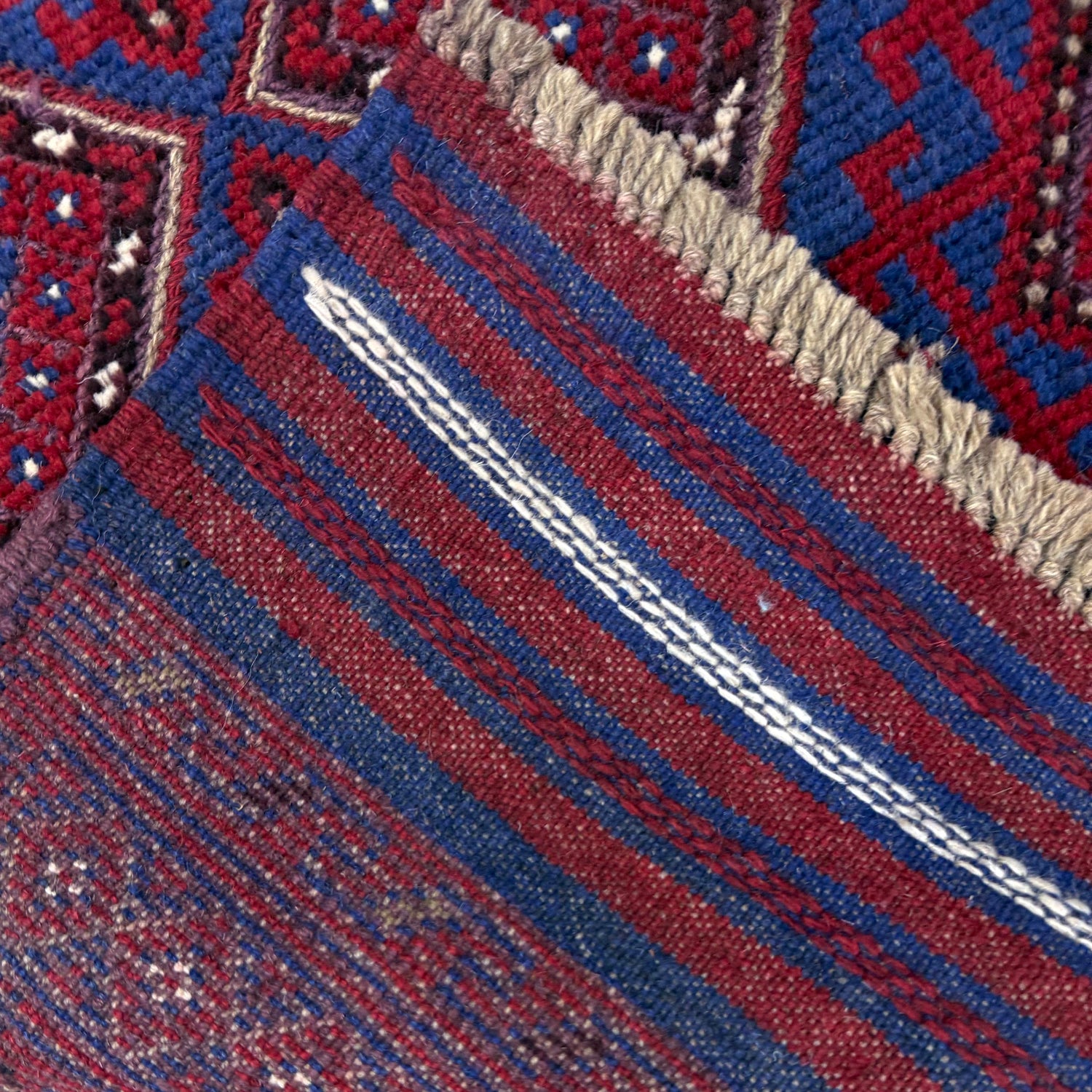 Multi Color Mashwani Short Runner 2' 1" x 7' 7" (ft) - No. R40180