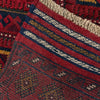 Red Color Mashwani Short Runner 2' 1" x 7' 6" (ft) - No. R40182