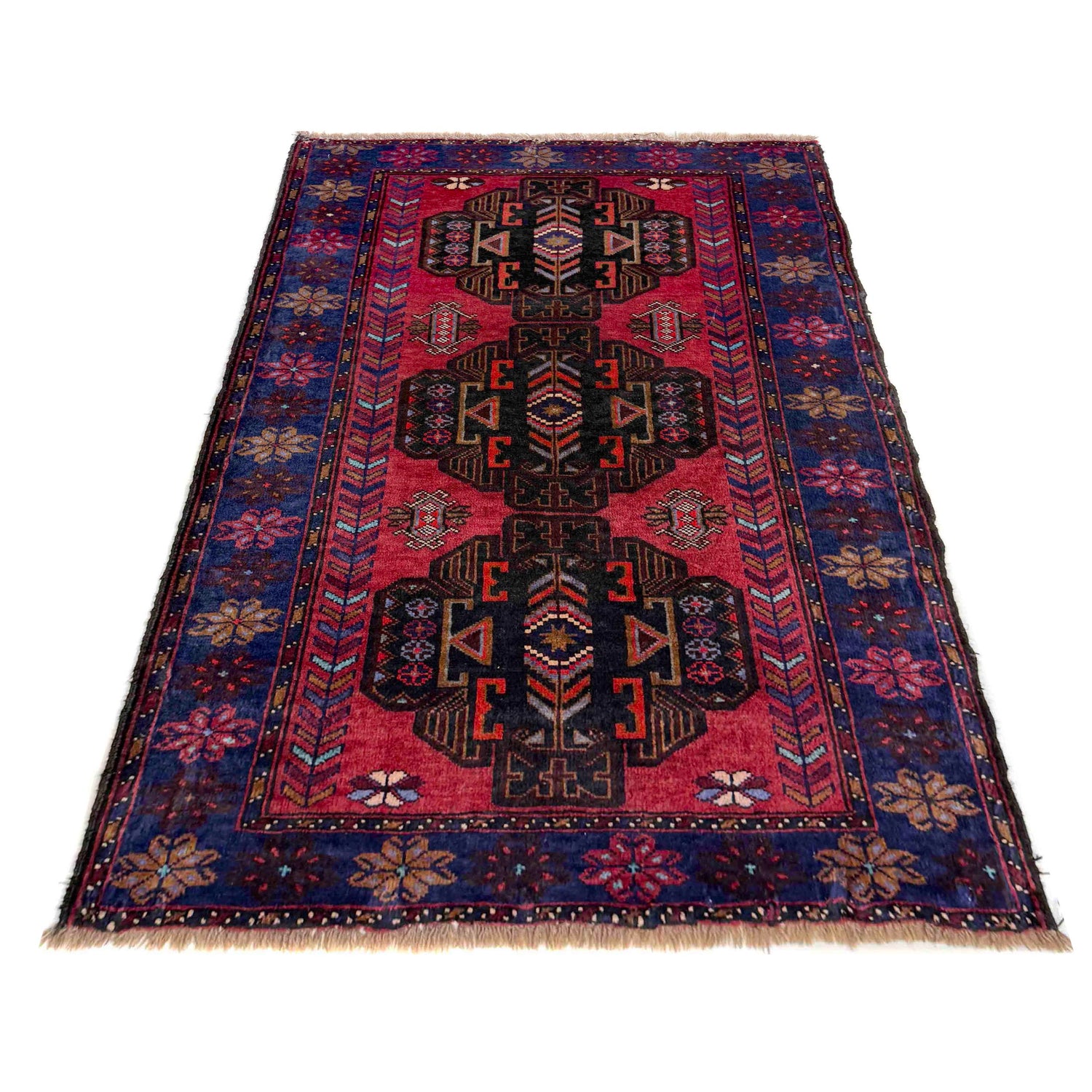 Handmade Baluchi Rug 2' 10" x 4' 3" (ft) -No R40218