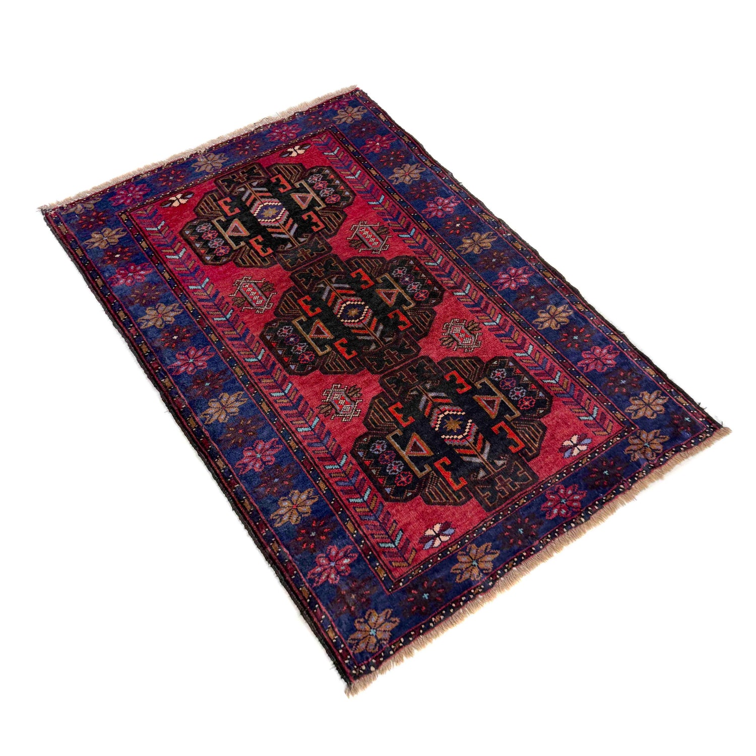Handmade Baluchi Rug 2' 10" x 4' 3" (ft) -No R40218