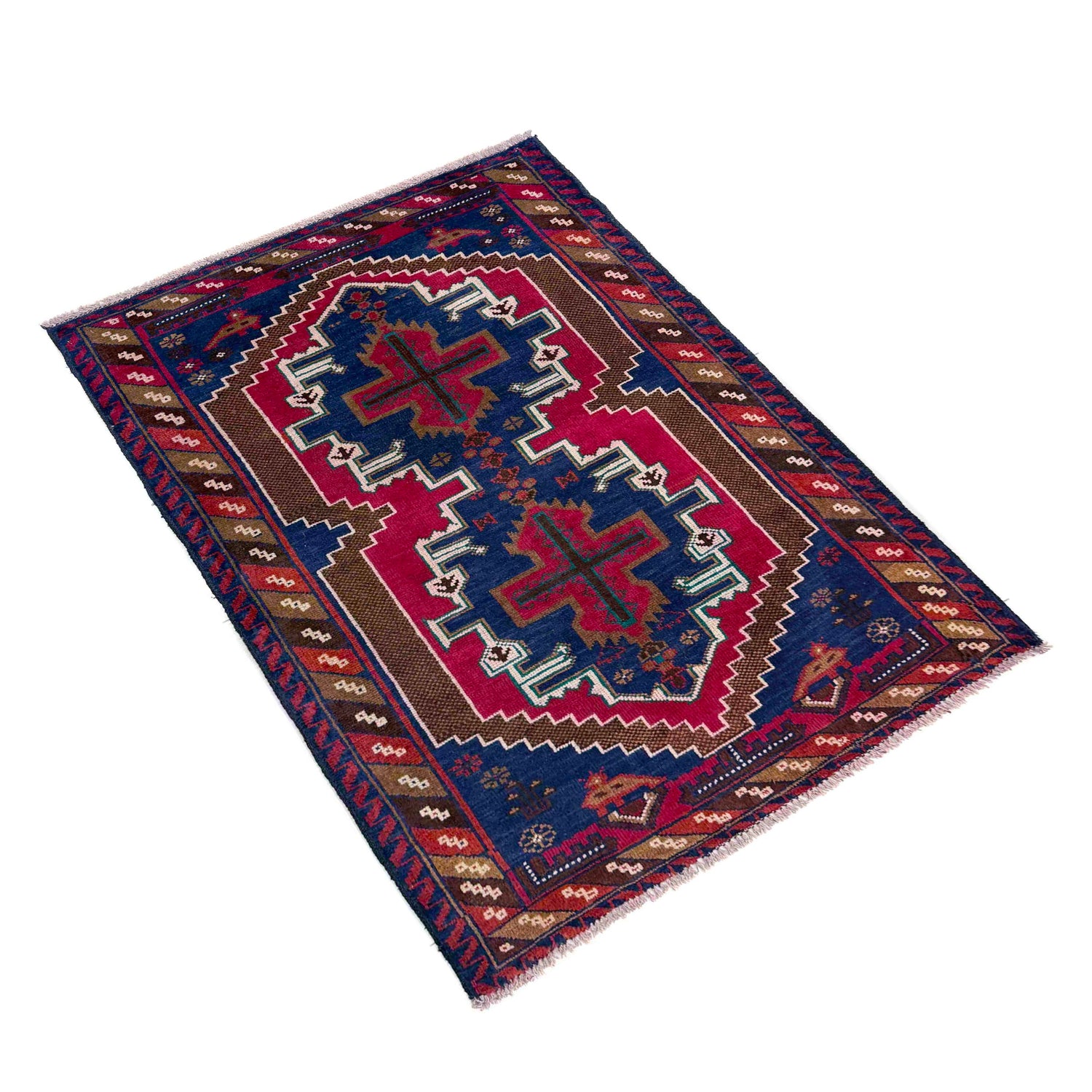 Handmade Baluchi Rug 2' 11" x 4' 7" (ft) -No R40219