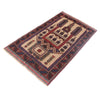 Prayer Rug 2' 11" x 4' 3" (ft) - No. W11813