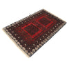 Baluch Small Size Rug 3' 1 x 4' 9 (ft) - W11930