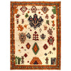 Hand Knotted Oushak Rug 5' 7 x 7' 4 (ft) - No. W12004