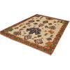 Hand Knotted Oushak Rug 5' 7 x 7' 4 (ft) - No. W12004