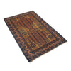 Tribal Baloch Rug 2' 9 x 4' 5 (ft) - No. W12398