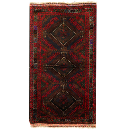 Traditional Baloch Rug 2' 5 x 4' 4 (ft) - No. W12548