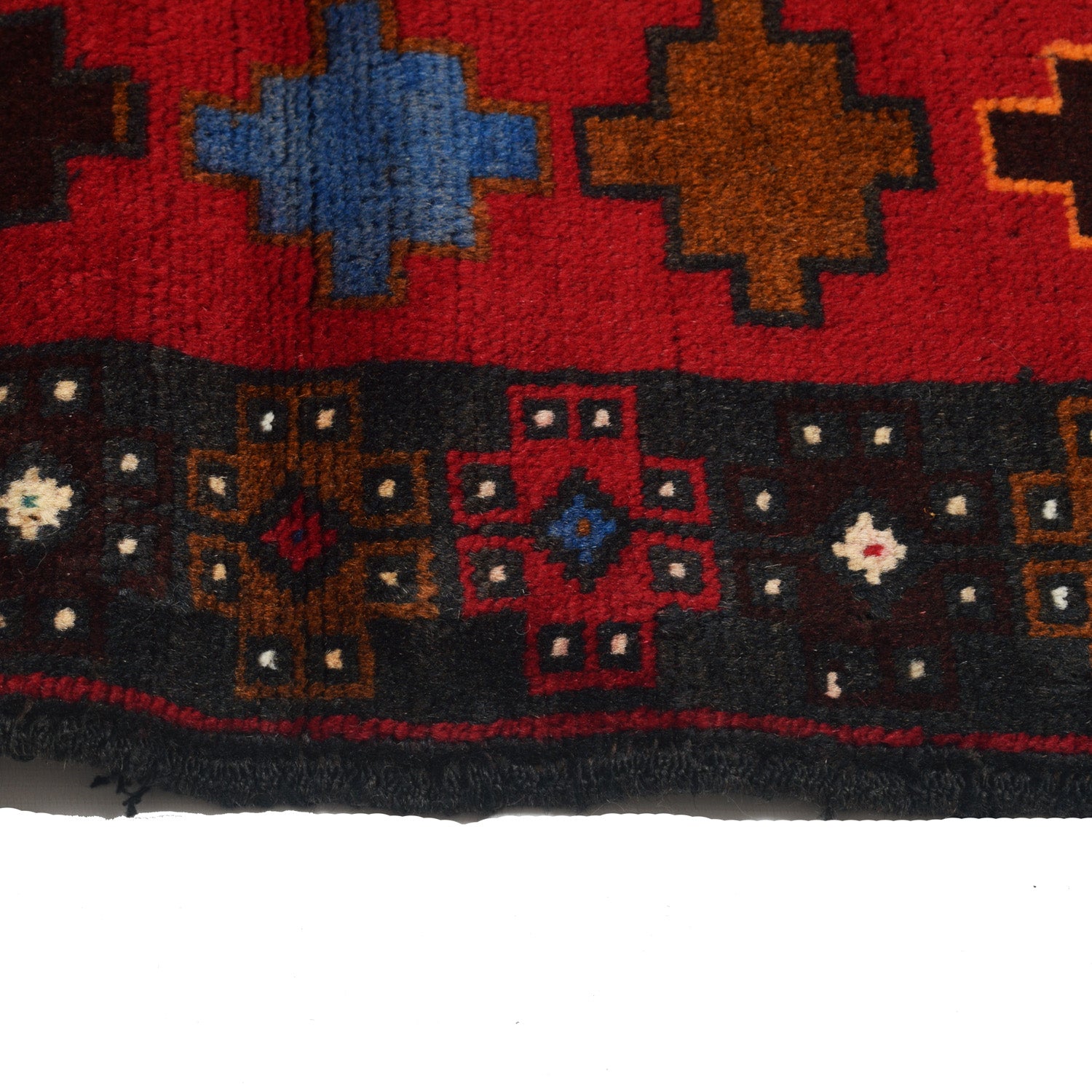 Traditional Baloch Rug 2' 6 x 4' 1 (ft) - No. W12556