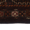 Hand Knotted Baluchi Rug 3' 6 x 6' 5 (ft) - No. W12572