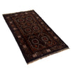 Hand Knotted Baluchi Rug 3' 6 x 6' 5 (ft) - No. W12572