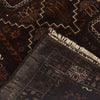 Hand Knotted Baluchi Rug 3' 6 x 6' 5 (ft) - No. W12572