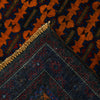 Orange Color Prayer Rug 2' 9 x 4' 0 (ft) - No. W12579