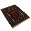 Multi Color Prayer Rug 3' 2 x 4' 0 (ft) - No. W12591