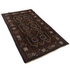 Hand Knotted Baluchi Rug 3' 7 x 6' 3 (ft) - No. W12662