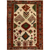 Hand Knotted Baluchi Rug 6' 2 x 8' 6 (ft) - No. W12738