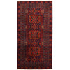 Hand Knotted Baluchi Rug 3' 3 x 6' 4 (ft) - No. W12760