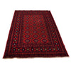 Hand Knotted Bokhara Wool Carpet 3' 10" x 6' 2" (ft) - No. W12931