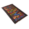 Handmade Village Design Carpet 2' 7" x 4' 5" (ft)- No. Y13488