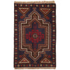 Traditional Baloch Rug 2' 6 x 4' 1 (ft) - No. W13513