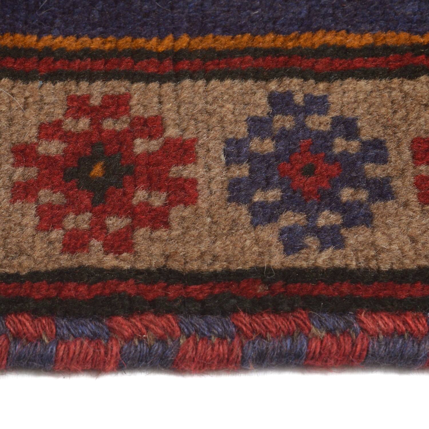 Blue Color Baluchi Rug 2' 6 x 4' 5 (ft) - No. W13533