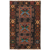 Midnight Blue Color Baluchi Rug 2' 8 x 4' 6 (ft) - No. W13538