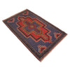 Blue Color Baluchi Rug 2' 8 x 4' 7 (ft) - No. W13540