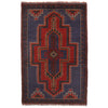 Tribal Baloch Rug 2' 6 x 4' 5 (ft) - No. W13553