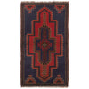 Tribal Baloch Rug 2' 6 x 4' 8 (ft) - No. W13554