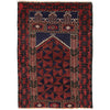 Islamic Prayer Rug 2' 10" x 4' 4" (ft) - No. W13557